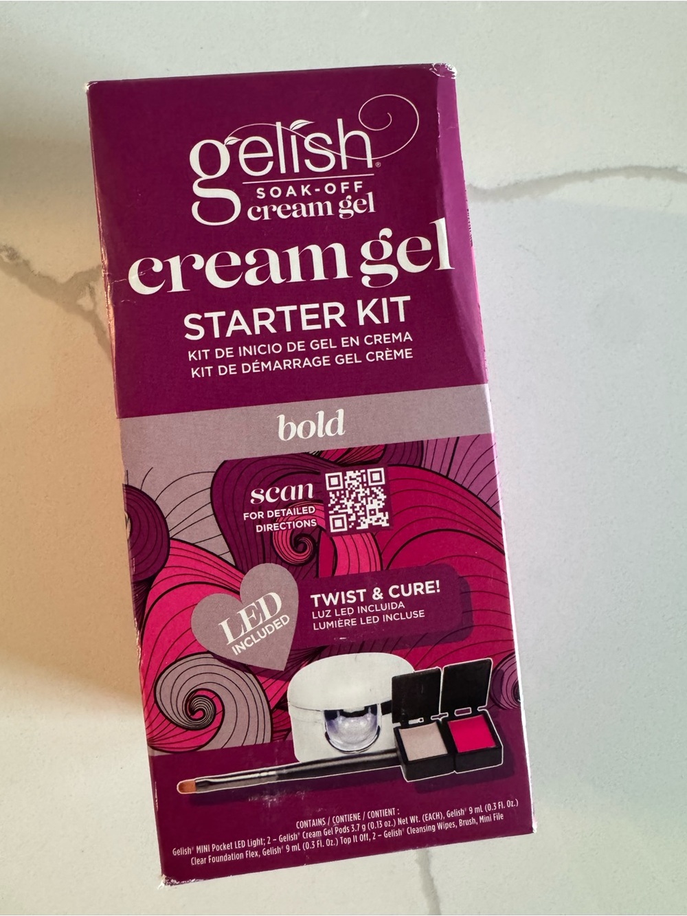 Gelish Cream Gel Starter Kit - New